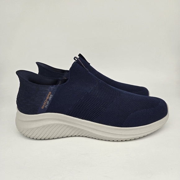 Skechers Ultra Flex 3.0 Men\'s Navy Slip-Ins Athletic Shoes Size 13 Wide main image 2